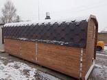 Баня Квадро-бочка BADEFASS 5.5 м. на 3пом. - photo 2