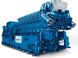Used Gas Engine MWM 2032.16 MW, 2011