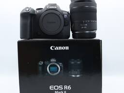מצלמת Canon EOS R6 Mark II ללא מראה עם עדשת 24-105 ממ f/4-7.1
