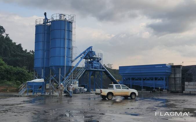 Stationary concrete plant SUMAB T30 (30 m3/h) Sweden