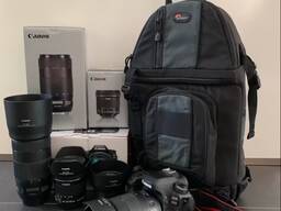 קנון EOS 80D עם 4 עדשות - ערכת הנסיעות המושלמת.