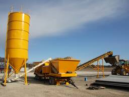Mobile concrete plant Sumab LT 1800 (60 m3/hour) Sweden