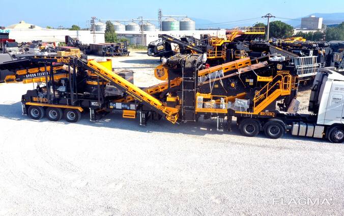 Мобильная конусная дробилка серии mcc 220-340 т/ч для твердого камня